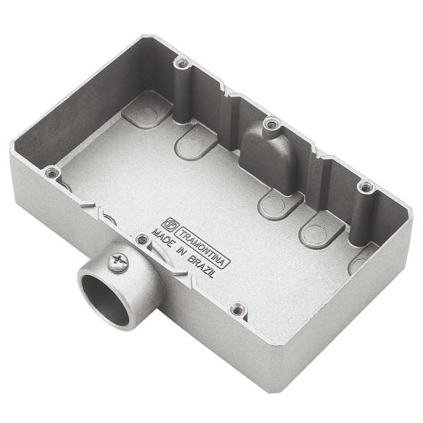 Condulete com Rosca com Tampa Triplo ET 3/4" Tramontina - 56112/032