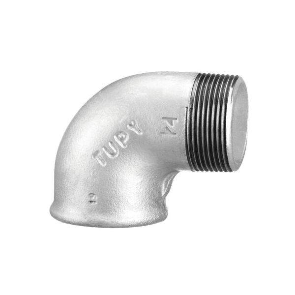 Cotovelo Macho/Fêmea 2.1/2" BSP Galvanizado Tupy - 121101133