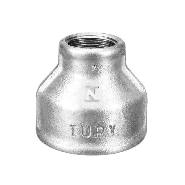 Luva de Redução 1” x 3/4" BSP Galvanizada Tupy - 123203333