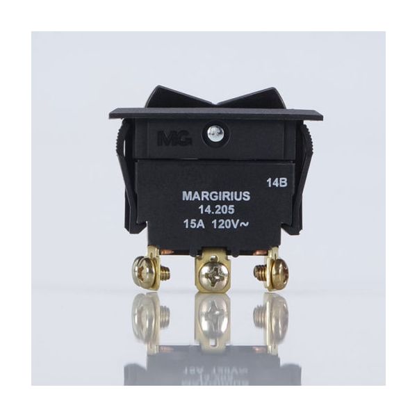Interruptor de Tecla Bipolar Margirius 14203 MFT1FP1Q 15A
