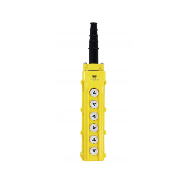 Botoeira para Ponte Rolante Metaltex 6 Botões BPR-3