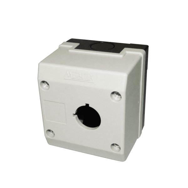Caixa para Botões 22MM Metaltex 1 Furo TN2-B1