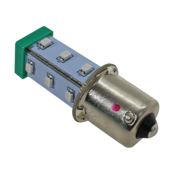 Sinaleiro LED 220V Verde Metaltex L20-DR2-GP