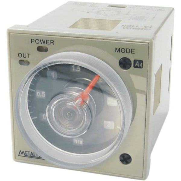 Relé Temporizador Analógico Multifunção Metaltex TA-11DN