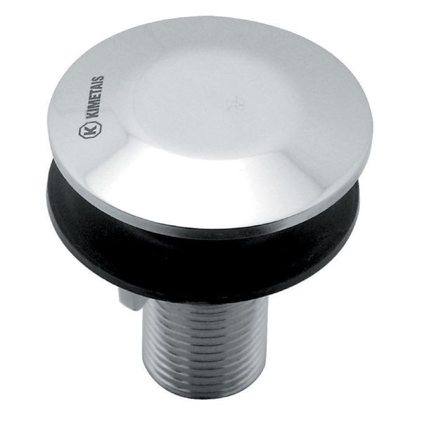Plug de 1/2" para Lavatório/Cozinha Cromado Kimetais - 183