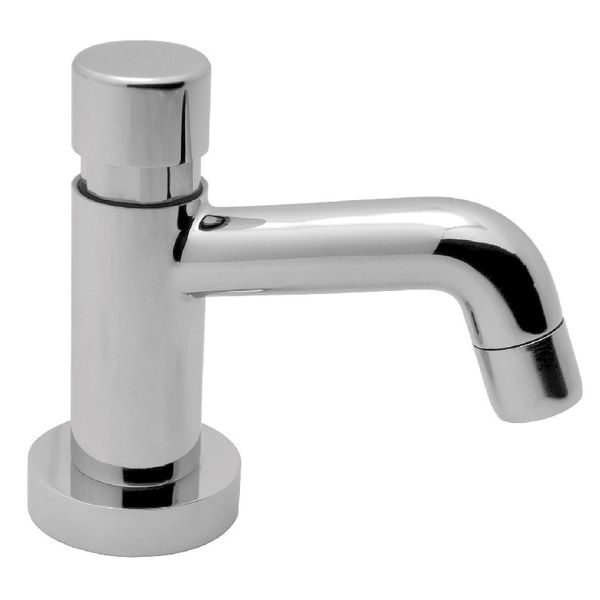 Torneira Automática para Lavatório Cromada Kimetais 1170 - 1265