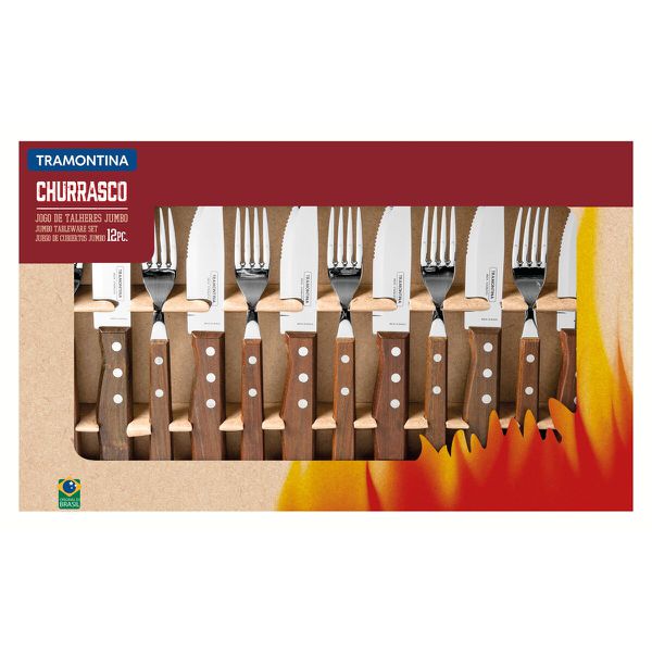  Jogo de Talheres Jumbo 12 peças Tramontina - 22299/059
