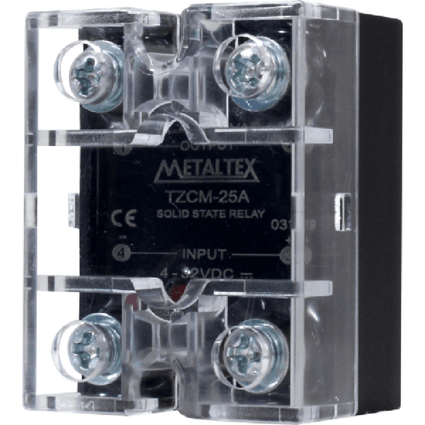 Rele Estado Sólido Monofásico Metaltex TZC-25A