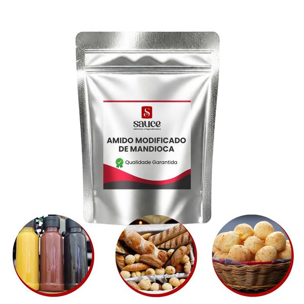 Amido Modificado de Mandioca Para Pão de Queijo S60 - 500 g