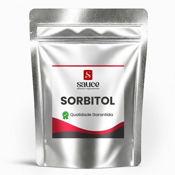 Sorbitol em Pó 500 g 100% Puro - Adoçante e Umectante