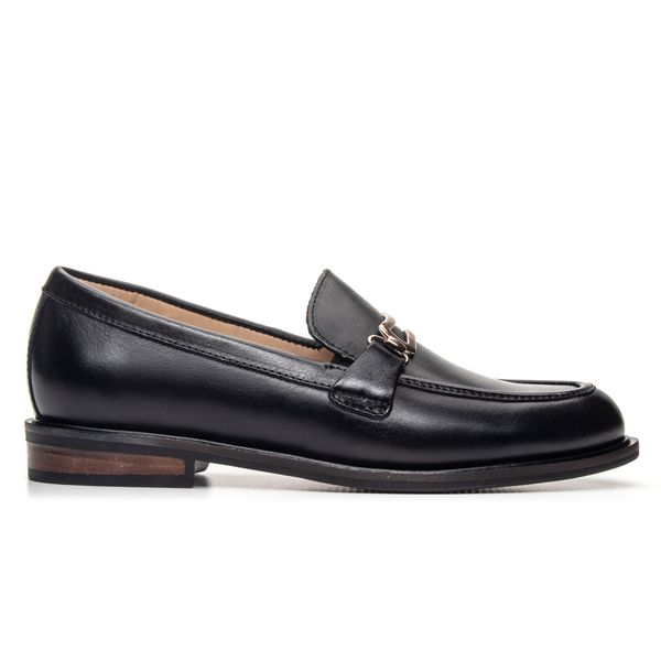 Sapato Feminino Victoria Em Couro Preto Savelli