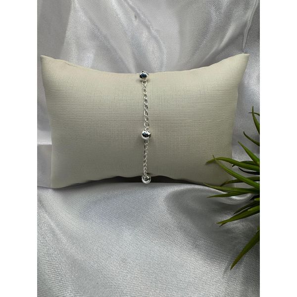 Pulseira em Prata 925 com bolinha