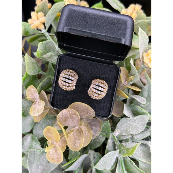 Brinco Elegante com Pedras