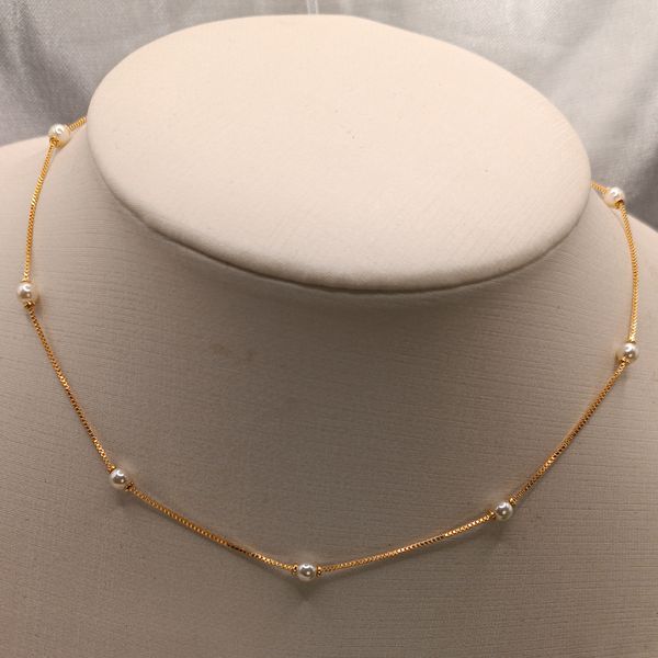 Choker Pérola Pequena