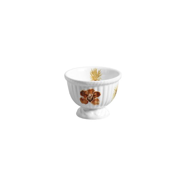 Mini Bowl C/ Pe C/ Filete Ouro Folhas Agua d