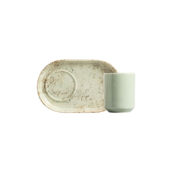 Conjunto 6 Xicaras De Cafe C/ 6 Pires Aspen v