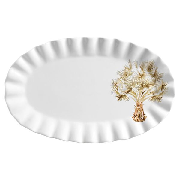 Travessa Grande Folhas Água De Coco Scalla