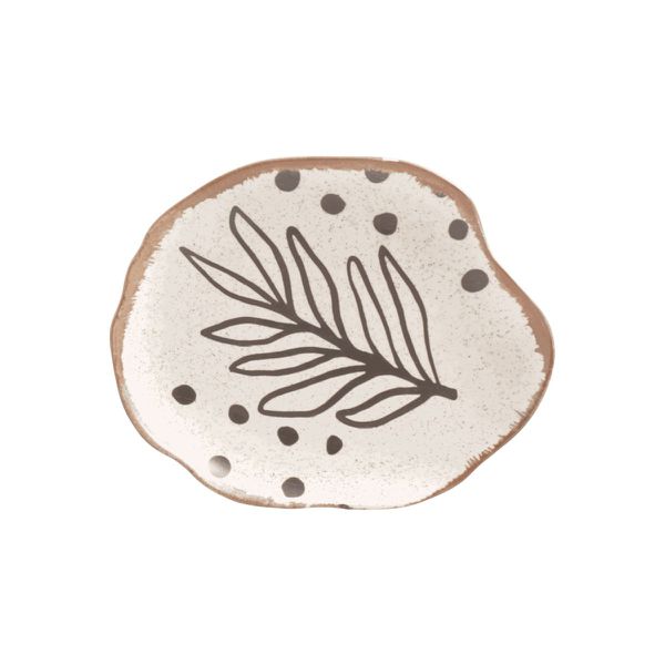 Conjunto 6 Pratos Sobremesa Ø20cm Strip Scalla