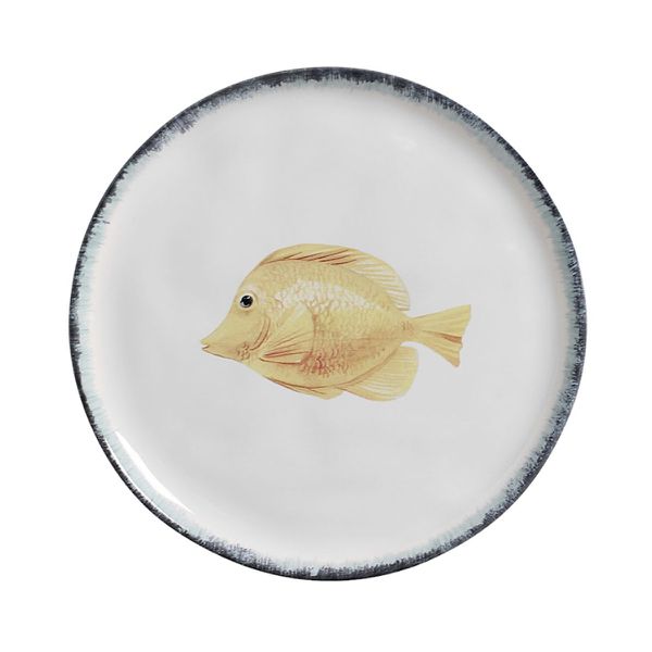 Conjunto 6 Prato Raso Ø27cm Liso Atlântica Scalla