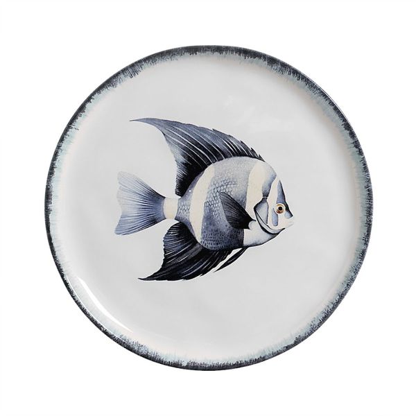 Conjunto 6 Prato Raso Ø27cm Tang Atlântica Cerâmica Scalla