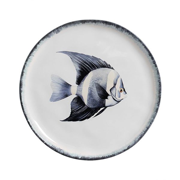 Conjunto 6 Prato Raso Ø27cm Tang Atlântica Cerâmica Scalla