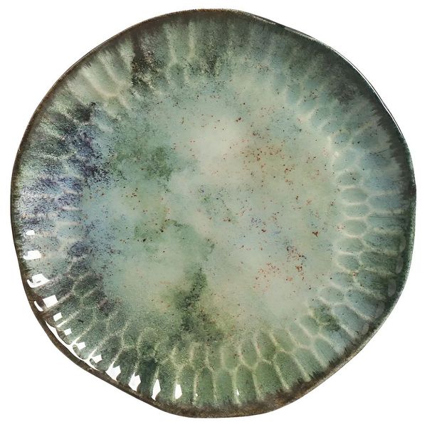 Conjunto 6 Pratos Sobremesa Oreon Green 20cm Scalla