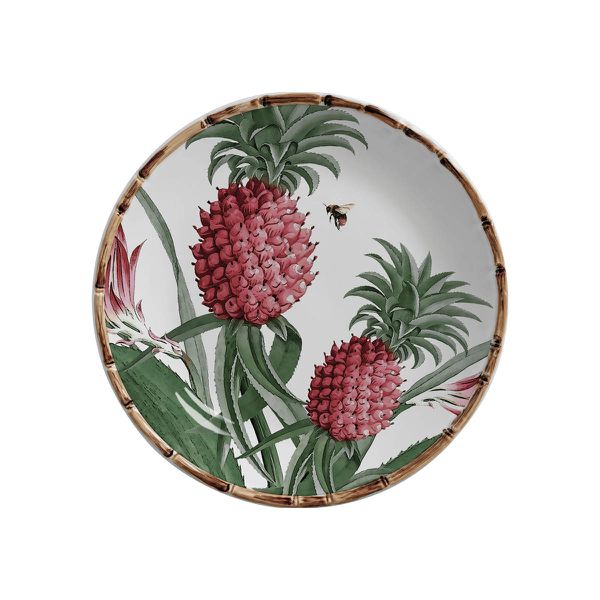 Conjunto 6 Pratos Sobremesa Ø20cm Abacaxi