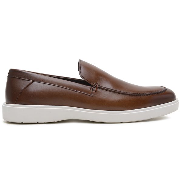 Sapato Masculino Loafer Campânia Capuccino