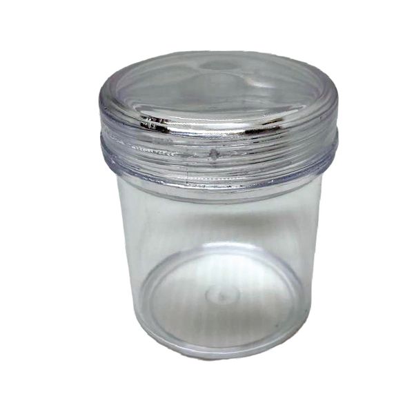 FRASCO PLÁSTICO CRISTAL COM TAMPA ROSCA 120ML