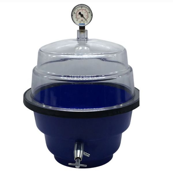 DESSECADOR POLIPROPILENO COM VACUÔMETRO 250MM
