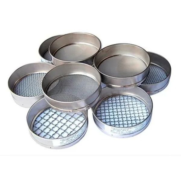 PENEIRA GRANULOMETRICA INOX 8X2 TYLER 3,5