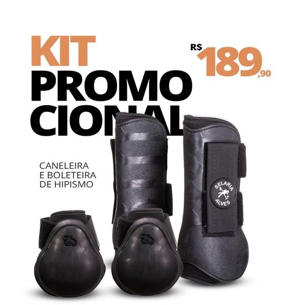 KIT PROMOCIONAL CANELEIRA E BOLETEIRA DE HIPISMO - Selaria Alves
