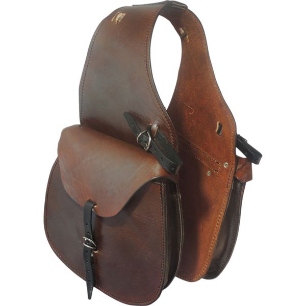 ALFORGE DE COURO S/ PORTA WHISKY MARROM