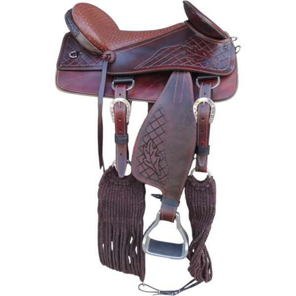 ARREIO MULADEIRO AMERICANO COMPLETO MARROM