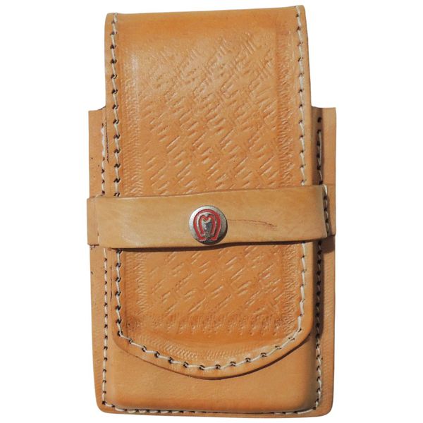 CAPA DE COURO P/CELULAR APLIQUE HD NATURAL