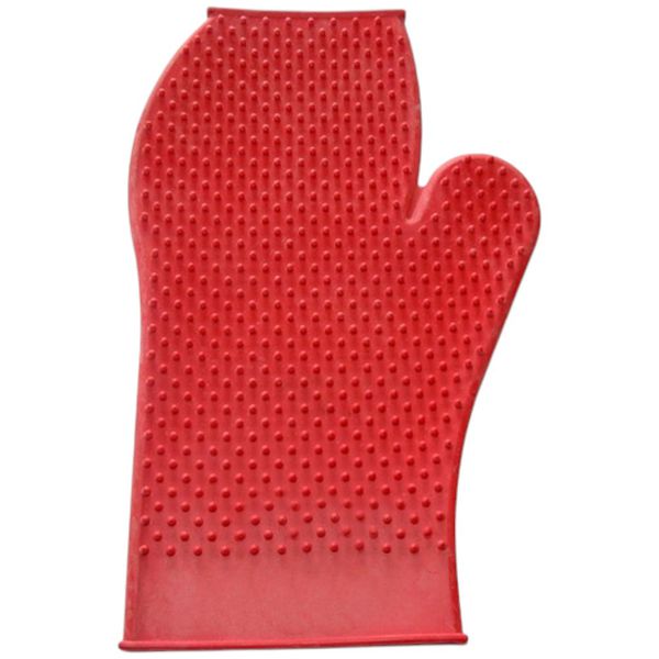 LUVAS DE BORRACHA CANO CURTO VERMELHO