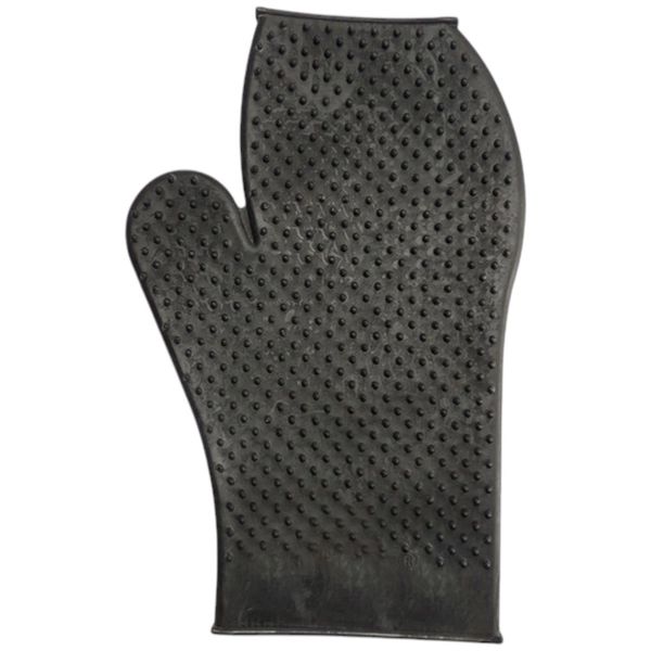 LUVAS DE BORRACHA CANO CURTO PRETO