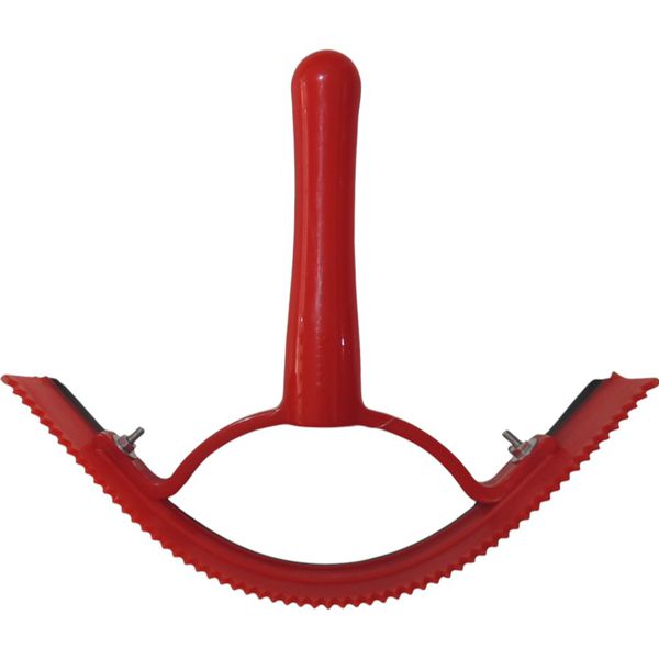 RODINHO RASPADOR PLÁSTICO VERMELHO