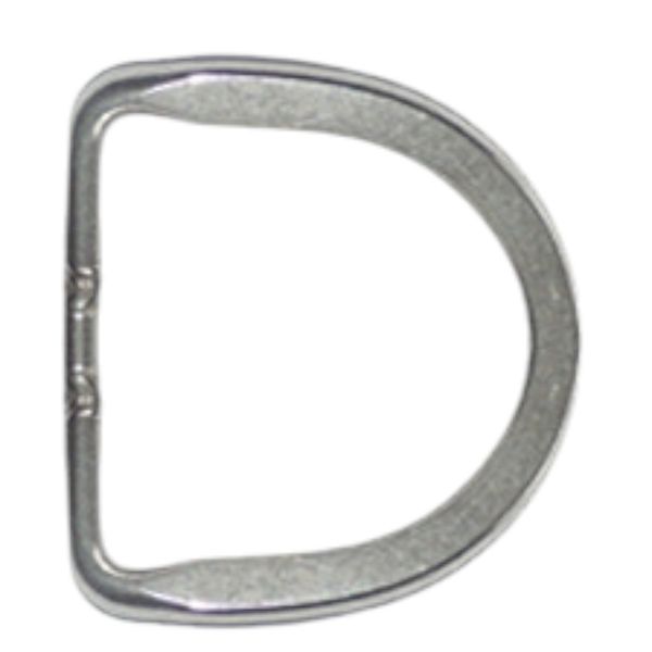 MEIA ARGOLA INOX CHATA 75MM