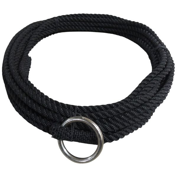 LAÇO DE CORDA TORCIDA 12MT PRETO 