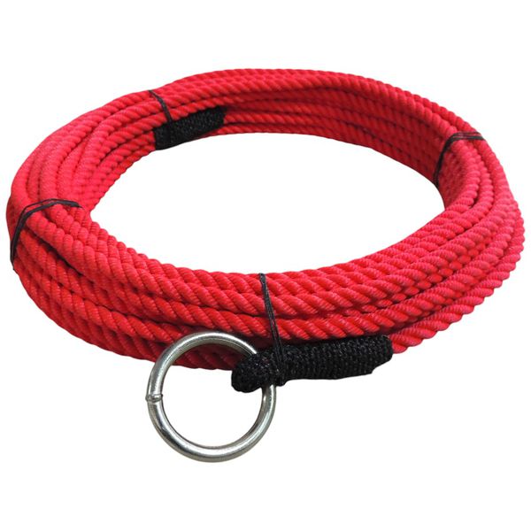 LAÇO DE CORDA TORCIDA 12MT VERMELHO
