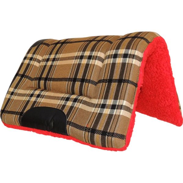 MANTA QUARTO DE MILHA LUXO C/ PELO XADREZ