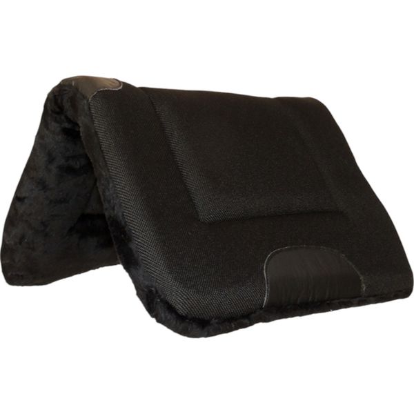 MANTA QUARTO DE MILHA LUXO C/ PELO PRETO