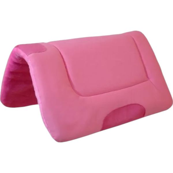 MANTA QUARTO DE MILHA LUXO C/ PELO ROSA