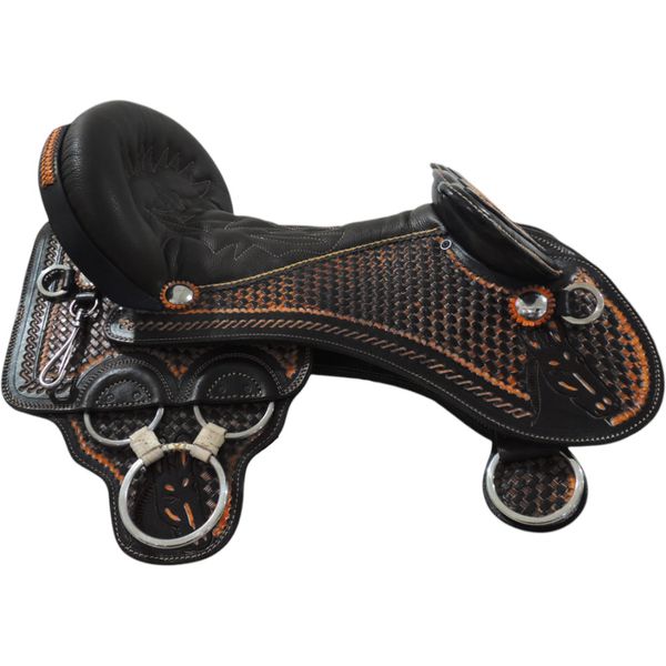 ARREIO CUTUCO SOFT EDH 3 ARGOLA CASCO PRETO