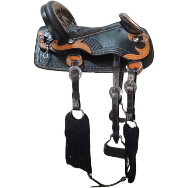 ARREIO CUTUCO SOFT OURO 04 COMPLETO PRETO