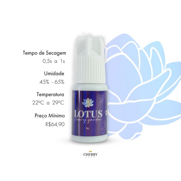 Cola Lótus Cherry 3g
