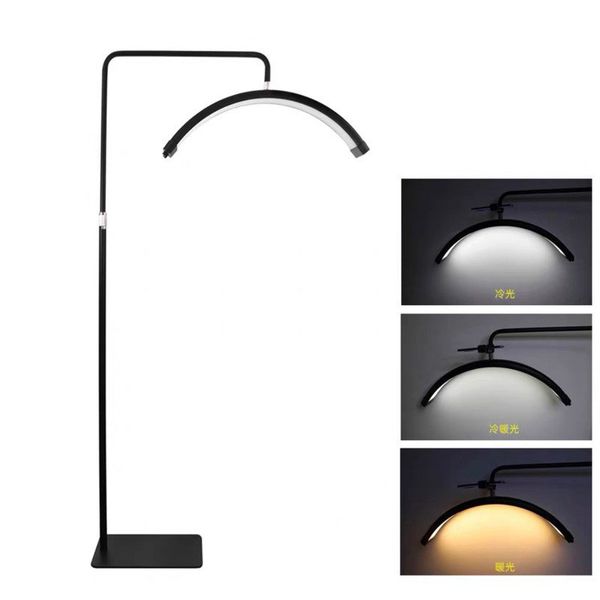 Luminária Meia Lua Preta