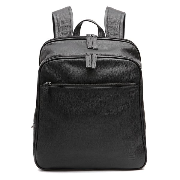Mochila para Notebook em Couro Preto - 0328 9735 P... - SERGIO`S