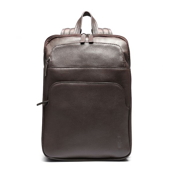 Mochila para Notebook em Couro Café - 0328 9155 Ca... - SERGIO`S